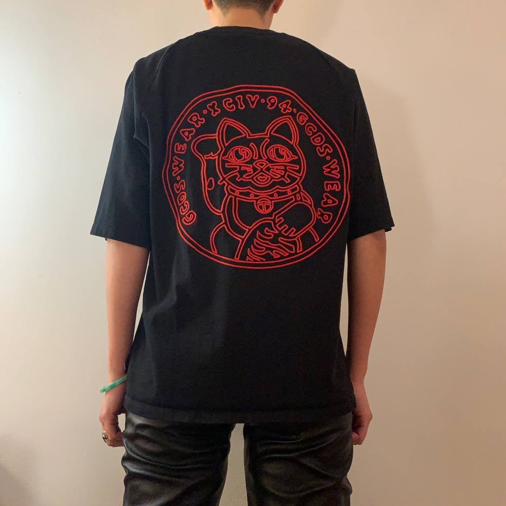 ONE OF A KIND GCDS money cat tee